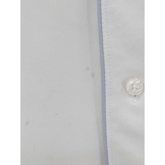 Chicago Cubs Majestic Baseball  Short Sleeve V-Neck White Gray Jersey Size Large - Picture 12 of 13